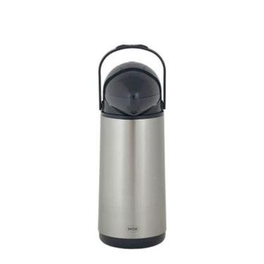 Imagem de Garrafa Térmica Pressão Nobile Inox 1,0L Inox