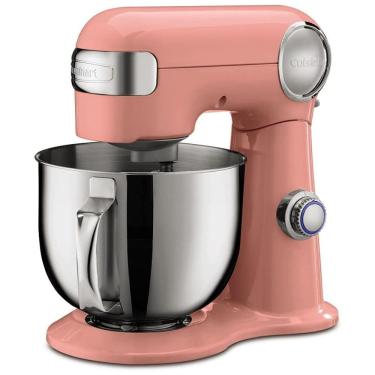 Imagem de Batedeira 5,2L com 12 Velocidades, Tigela em Aço Inoxidável e 3 Acessórios, 110V 500W, Cuisinart, Coral