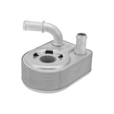 Imagem de TUCKBOLD Resfriador de óleo do motor para Ford Fiesta 2015-2019 Refrigerador de óleo de transmissão Trans Cooler No.7S7Z6B856B Liga de alumínio 1 peça carro