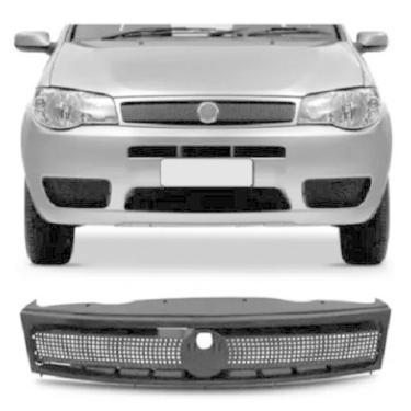 Imagem de Grade Dianteira Radiador Palio G3 04 A 2010 Preta