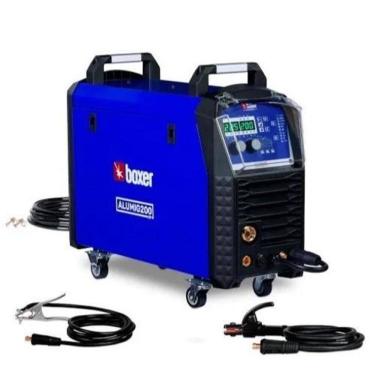 Imagem de Boxer Alumig200Dp Inversora De Solda Multiprocesso 200A 220V