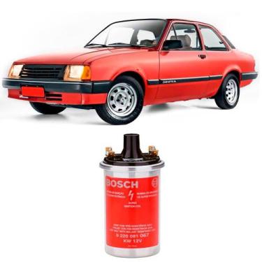 Imagem de Bobina De Ignição 1 Pino Bosch Gm Chevette Monza Vw Voyage Gol Santana