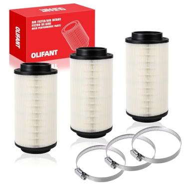 Imagem de Filtro de ar para Polaris ATV Sportsman 330 335 400 425 450 455 500 550 570 600 700 800 850 1000 XP Magnum 325 Scrambler Ranger Trail Blazer Boss ATP Diesel entrada de ar 3 peças 708059595 7082 101