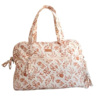 Imagem de Staya Bolsa esportiva acolchoada – companheira de viagem perfeita, bolsa de fim de semana acolchoada para mulheres,, Pêssegos