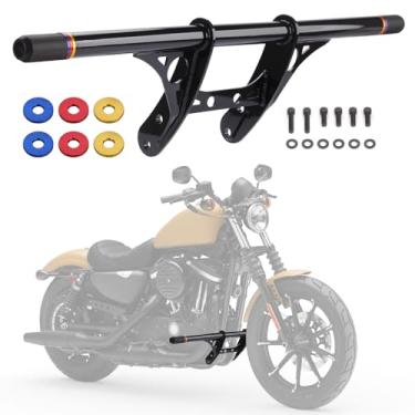 Imagem de FIASRAC Barras de impacto para Harley Davidson Sportster 883 1200 Iron 883 Forty Eight Seventy Two XL 1200V XR1200 2004–2025 barras de estrada