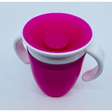 Imagem de Copo de Transição  anti transbordo - Copo Mágico 360 ROSA - 3DS PRESEN