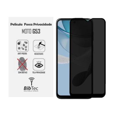Imagem de Película Privacidade Fosca Para Motorola Moto G53 - HUANG