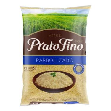Imagem de Kit c/ 3 Arroz Parboilizado Tipo 1 Prato Fino 5kg