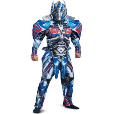 Imagem de Disguise Men's Deluxe Transformers 5 Optimus Prime Costume - Transformers Optimus Prime Cosplay Outfit Suit for Adults - Medium