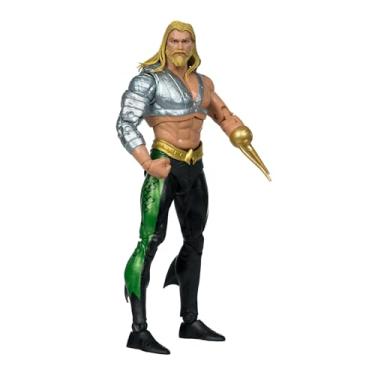 Imagem de McFarlane Toys - DC Multiverse Aquaman (JLA) 7in Build-A Figure - Style may vary