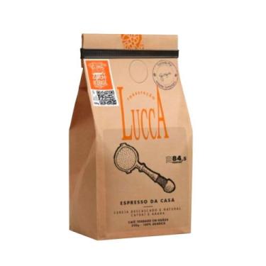 Imagem de Café Lucca Espresso da Casa em grãos 250 g - Lucca Cafés Especiais