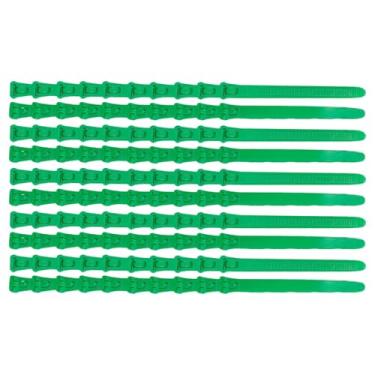 Imagem de IEUDNS 100x Anéis de Pernas de Frango Numerados Etiquetas de Identificação de Aves Anéis de Pés de Aves Ajustáveis ​​Multifuncionais para Galinhas e Patos, Verde