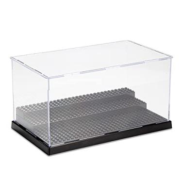 Imagem de Figure Display case Box Suitable for Lego Minifigures Series Figure Blocks Toys Acrylic Dustproof Showcase Base