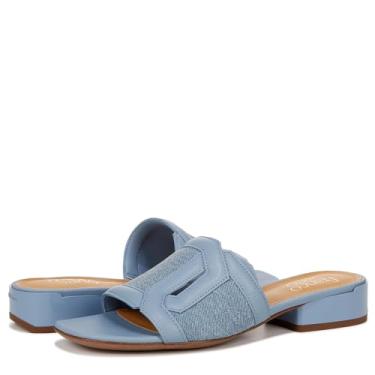 Imagem de Franco Sarto Sandália feminina Margot Slide, Tecido azul jeans, 8.5