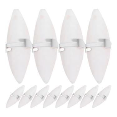 Imagem de Milisten Conjunto de 12 Brinquedos de Mastigar para Moer Ossos de Choco para Animais de Estimação, Ideal para Hamsters, Coelhos E Porquinhos-da-índia, Com 12 Ganchos, Branco