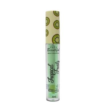 Imagem de Gloss Labial Fruits Tropical Face Beautiful 4ml (KIWI)