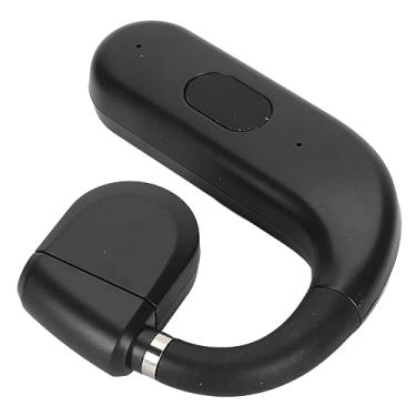 Imagem de Zopsc Fone de Ouvido Bluetooth 5.3 de Orelha Aberta, Fones de Ouvido Sem Fio de Orelha única Com Microfone Giratório de 180, Bateria de 30H, Som HD, para Negócios (Preto)