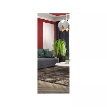 Imagem de Espelho Médio 90x40cm Retangular Sem Moldura para Decoração Quarto Ban