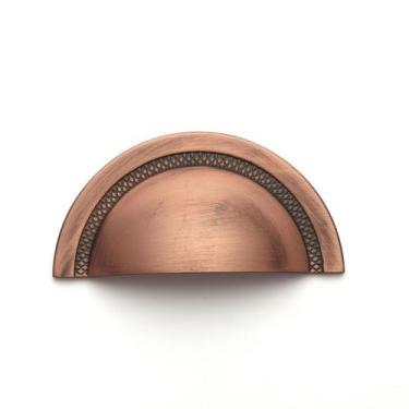 Imagem de Puxador Shell 64MM Vecchio Cobre - ZP4318.648 -Zen
