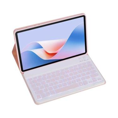 Imagem de Capa Teclado Retroiluminado Com Touchpad E Mouse Para Tablet Xiaomi Pa