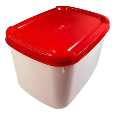 Imagem de 2X Pote Sorvete Plástico Tampa Colorida 2 Litros 10 Unidades