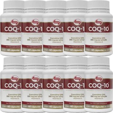 Imagem de Kit 10X Coenzima COQ-10 - 60 Cápsulas - Vitafor-Masculino