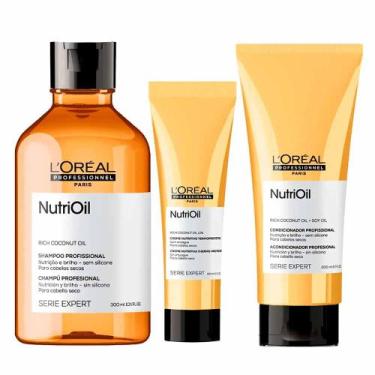 Imagem de L'Oréal Professionnel NutriOil Kit  Shampoo + Condicionador + Leave-In