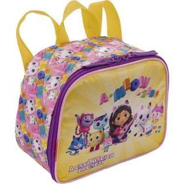 Imagem de Lancheira Escolar Sestini Gabby M Plus Meow Colorido-Feminino
