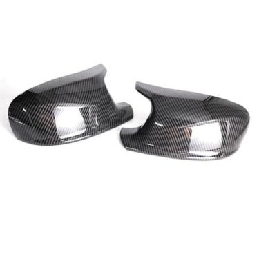 Imagem de Tampa do espelho lateral retrovisor do carro, tampa da asa da carcaça da porta exterior ABS para X1 E84 X3 F25 2010 2011 2012 2013