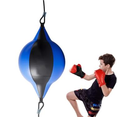 Imagem de Bola reflexa de boxe - Equipamento de boxe com bola de perfuração reflexa - Equipamento de bolsa de velocidade resistente para treino em casa, academia, exercícios, fitness, treino de habilidades de