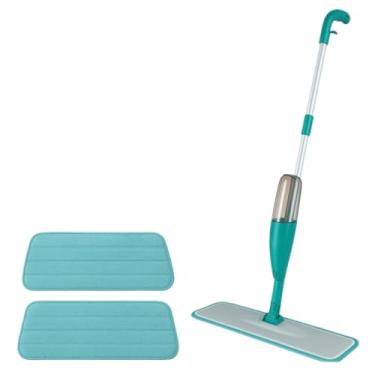 Imagem de Mop Spray Fit com Reservatório – Rodo Inteligente com Microfibra, Limpa Piso sem Balde e com Spray(2 Refi´s)