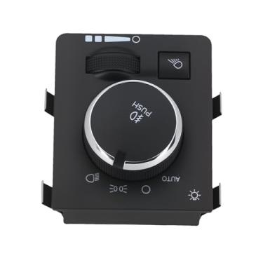 Imagem de maXpeedingrods Headlight Fog Light Lamp Switch Fit for Dodge Ram 1500 2500 3500 4500 5500 2013-2021 - Replaces OE 68146507AA 68189154AA 68269912AA HLS1685 1S13321