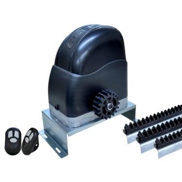 Imagem de KIT MOTOR PORTÃO DESLIZANTE RCG AL 700Kg 1/2CV COM BASE FIXA