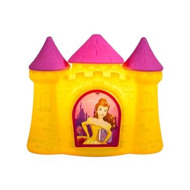 Imagem de Luminária LED Infantil Castelo da Bela – Luz Decorativa Infantil com LED | Decoração Temática Princesa para Quarto de Criança, Presente Encantado