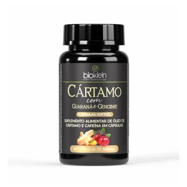 Imagem de Cártamo com Guarana e Gengibre - 60 Cápsulas Softgel 1450mg - Bioklein