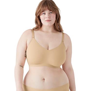 Imagem de True & Co Sutiã feminino True Body Lift com fecho nas costas, Deserto, (Medium) 34DD/DDD