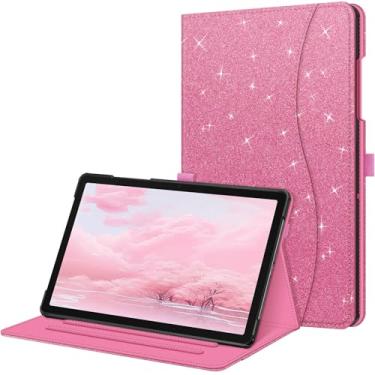 Imagem de Fintie Capa para Samsung Galaxy Tab A9 Plus/A9+ 5G 11 polegadas modelo 2023 (SM-X210/X216/X218), capa traseira com suporte inteligente de visualização em vários ângulos com bolso despertar/hibernar