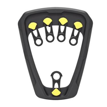 Imagem de SPYMINNPOO Exercício de Força Dos Dedos, Fortalecedor de Aperto de Mão Ajustável de 3 Velocidades Com Design Ergonômico para Atletas, Músicos, Casa, Academia, Escritório de Viagens