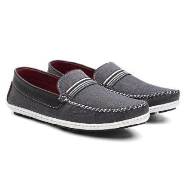 Imagem de Mocassim Dockside Esporte Fino Masculino Calce Facil Palmilha Macia Solado Biocolor Flexivel Leve-Masculino