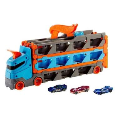 Imagem de Pista Hot Wheels City Guincho com Três Carrinhos