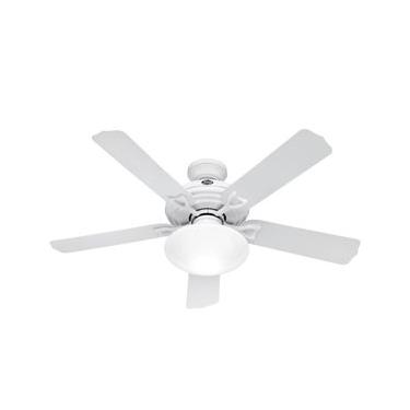 Imagem de Ventilador de Teto Residencial Beaufort Branco Hunter Fan Oficial