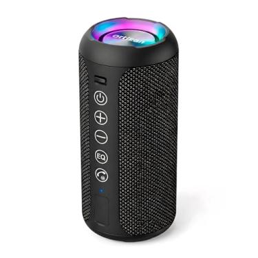 Imagem de Portable BT Speaker X10, Som Potente 24W, Caixa de Som Portátil IPX7, Luzes LED Rítmicas, Bateria Longa Duração, Design Moderno, Cor Preta