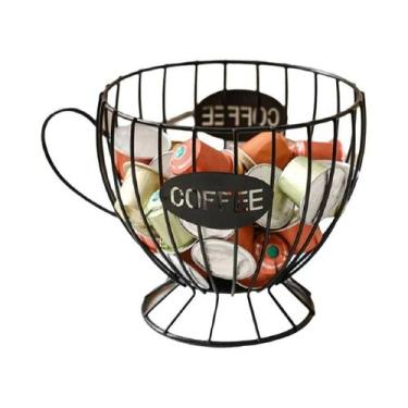 Imagem de Prateleira Estilosa Para Decoração De Casa, Para Cápsulas De Café, Lan