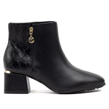 Imagem de Bota Feminina Modare Cano Curto Tresse Preto - 35