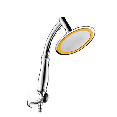 Imagem de AkosOL Chuveiro ajustável de 10 cm, chuveiro de banheiro portátil de alta pressão ABS, adequado para hotéis, residências