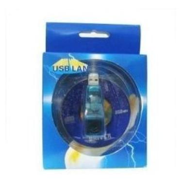 Imagem de Lançamento Mini Placa De Rede Externa Usb 2.0 10/100mbps - Lan Ethernet Rj45 = PARA USO EM NOTEBOOKS LAPTOP ULTRABOOK NO