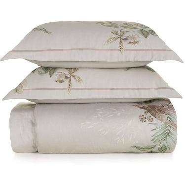 Imagem de Jogo de Colcha Karsten Isla 300 Fios Egpt 3 Peças Queen Bege