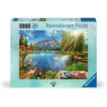 Imagem de Puzzle 1000 Peças Pesca no Lago Ravensburger 12000877