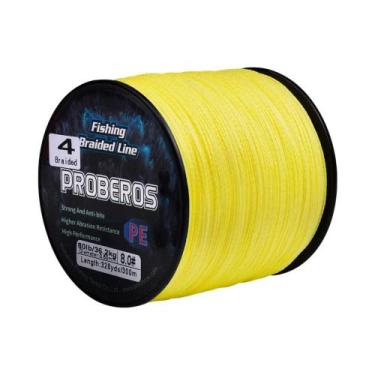 Imagem de Linha De Pesca Trançada Proberos 60-80LB 300M 328YDS Super Forte E Sua