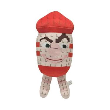 Imagem de Brinquedo De Pelúcia Elefante Morango Sammy Jandel, Acessórios De Anim